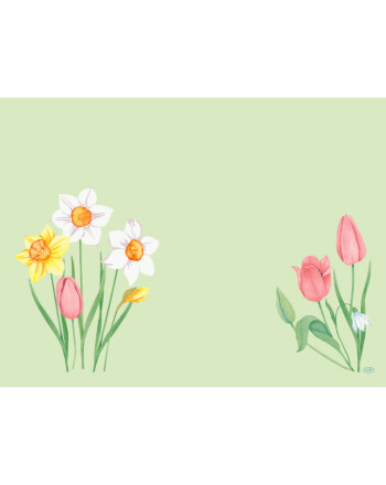 Duni Bio Dunicel Spring Melody σουπλά 30x40cm 100τεμ.