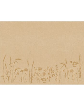 Duni Meadow Natural σουπλά χάρτινο με σχέδιο 30x40cm 250τεμ
