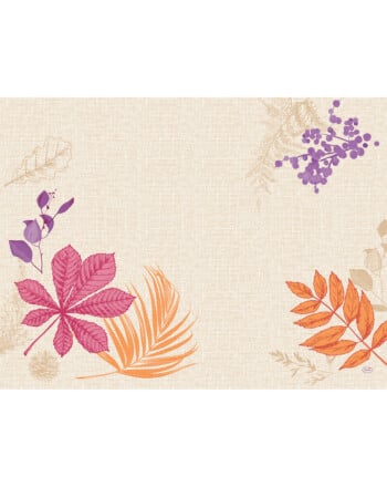 Duni Bright Autumn σουπλά χάρτινο με σχέδιο 30x40cm 250τεμ