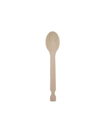 Woodlery ξύλινο κουτάλι snack 14cm 100τεμ
