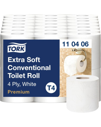 Tork® Extra Soft ρολό υγείας λευκό 4φυλλο 18,75m
