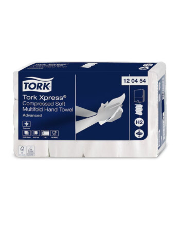 Tork Xpress® Compressed Soft χειροπετσέτα λευκή 2φυλλη W-Fold 32x21,2cm  200τεμ