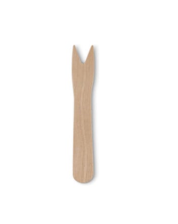 Ξύλινο πιρούνι δίαινα 9,5cm 200τεμ
