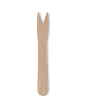 Ξύλινο πιρούνι δίαινα 12cm 200τεμ