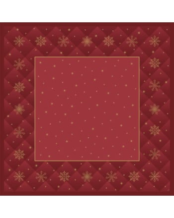 Duni Dunicel® Rhombus Bordeaux τραπεζομάντιλο με σχέδιο Airlaid 84x84cm 20τεμ