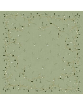 Duni Bio Dunicel Noel Pistachio τραπεζομάντιλο 0,84x0,84m