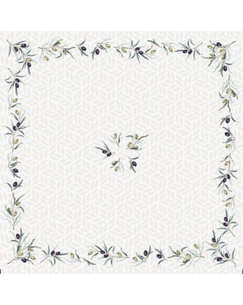 Duni Dunicel® τραπεζομάντιλο Olive Garden Airlaid 84x84cm 20τεμ