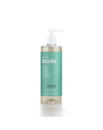 Gfl Travel Care Essentials αφρόλουτρο σε επαναγεμιζόμενη φιάλη με αντλία 380ml 