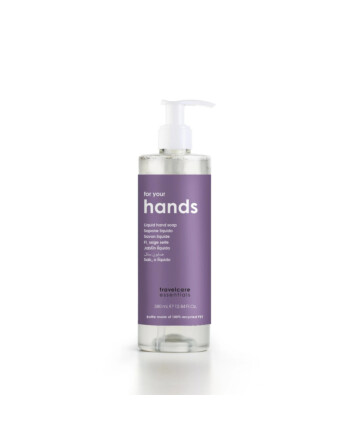 Gfl Travel Care Essentials σαπούνι χεριών σε επαναγεμιζόμενη φιάλη με αντλία 380ml 