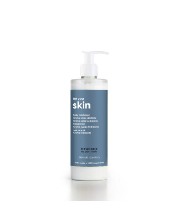Gfl Travel Care Essentials κρέμα σώματος σε φιάλη με σφραγισμένη αντλία 380ml