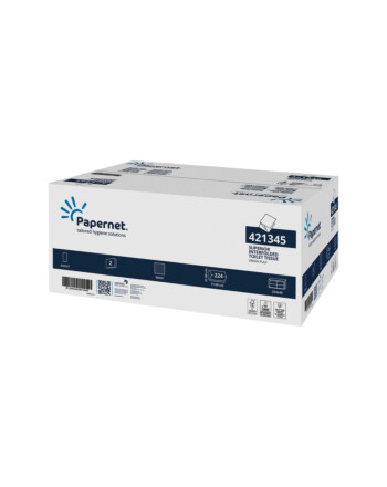 Papernet® Superior χαρτί υγείας σε φύλλα λευκό 224τεμ 2φυλλο