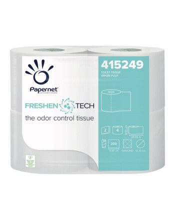 Papernet® Freshen Tech ρολό υγείας λευκό 2φυλλο 33m