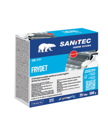 Sanitec Frydet Ειδικό απορρυπαντικό σε ταμπλέτες για τον καθαρισμό φριτέζας 500gr