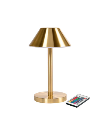 Επιτραπέζιο φωτιστικό LED Zelda Gold 10.9x33cm