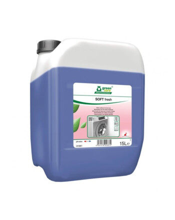 Green Care SOFT fresh συμπυκνωμένο μαλακτικό πλυντηρίου ρούχων με άρωμα φρεσκάδας 15L