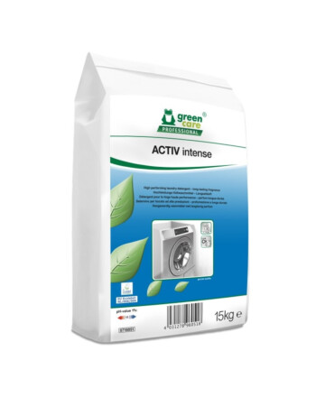 Green Care ACTIV performa απορρυπαντικό σε σκόνη υψηλής απόδοσης για πλυντήρια ρούχων 15Kg