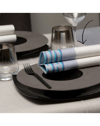 Roial Alice Blue χαρτοπετσέτα 40x40cm 50τεμ