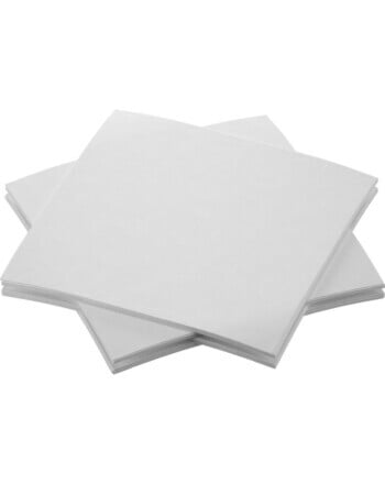 Χαρτοπετσέτα λευκή 1/4 20x20cm Airlaid 300τεμ