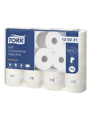 Tork® Soft ρολό υγείας με περιτύλιγμα 2φυλλο λευκό 22m