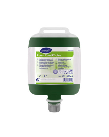 Diversey Room Care R2-plus υγρό καθαριστικό χώρων υγιεινής 2L με έγκριση ΕΟΦ