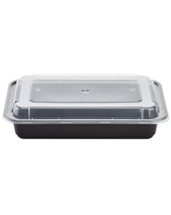 Σετ ορθογώνιο δοχείο φαγητού & καπάκι pp 58oz/1650ml 50τεμ