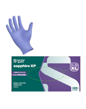Semperguard® Sapphire XP γάντια μιας χρήσης νιτριλίου χωρίς πούδρα μοβ XL 180τεμ