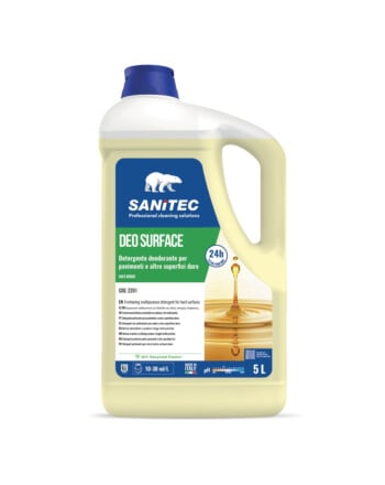 Sanitec Deo Surface ουδέτερο καθαριστικό γενικής χρήσης με άρωμα Gold Argan 5L