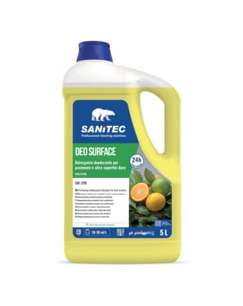 Sanitec Deo Surface ουδέτερο καθαριστικό γενικής χρήσης με άρωμα Fresh Citrus 5L 