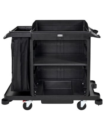 Rubbermaid® καρότσι καμαριέρας PP μαύρο μεσαίο