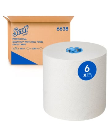 Scott® Essential ICON™ χειροπετσέτα σε ρολό 1 φυλλη λευκή 380m