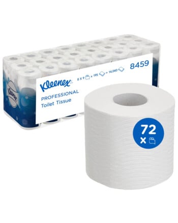 Kleenex® ρολό υγείας λευκό 3φυλλο 24,37m