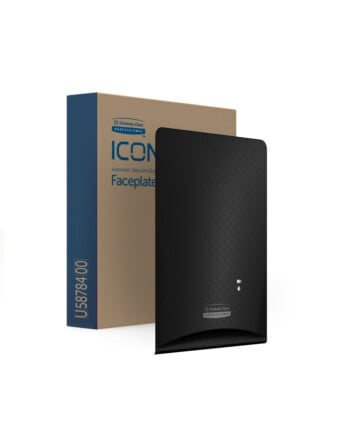 KCP ICON Black Mosaic πρόσοψη για ηλεκτρονική συσκευή σαπουνιού σε αφρό