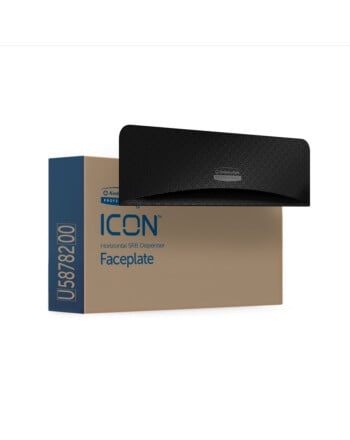 KCP ICON Black Mosaic πρόσοψη για συσκευή μικρού ρολού υγείας