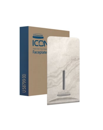 KCP ICON Warm Marble πρόσοψη για συσκευή χαρτιού υγείας σε φύλλα