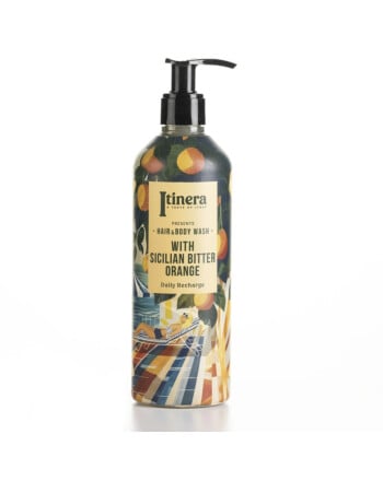 Gfl Itinera Hair & Body 2σε1 σαμπουάν και αφρόλουτρο σε φιάλη με σφραγισμένη αντλία 370ml
