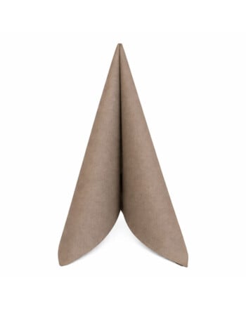 Roial Linen Airlaid πετσέτα capuccino 1/4 40x40cm 50τεμ