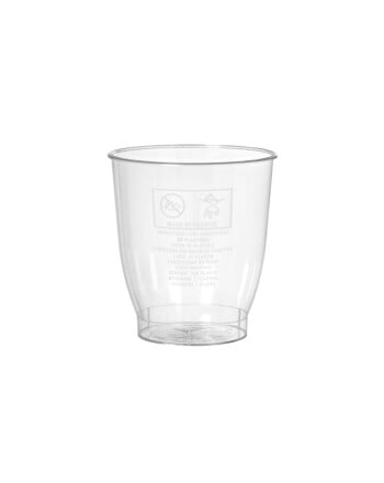 Duni Crystallo διάφανο πλαστικό ποτήρι ps 200ml 30τεμ.