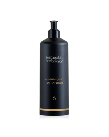 Gfl Ecover Elemental Herbology πρόσοψη από ABS μαύρη για υγρό σαπούνι χεριών σε φιάλη 370ml
