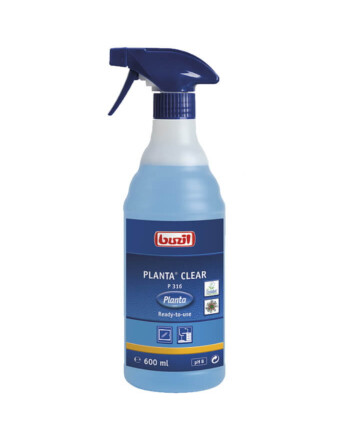 Buzil Planta® Clear P316 οικολογικό υγρό καθαριστικό τζαμιών 600ml