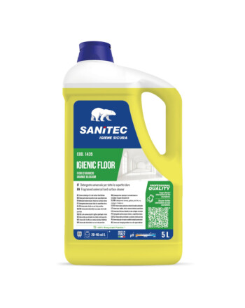 Sanitec Igienic Floor ήπια αλκαλικό καθαριστικό γενικής χρήσης  με άρωμα Orange Blossom 5L/ 5 Kg