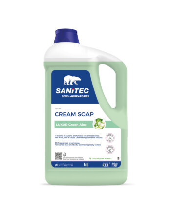 Sanitec ενυδατικό σαπούνι Hands & Body με άρωμα Green Aloe 5L