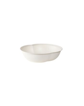 Biopak Atlantis σκεύος φαγητού bagasse λευκό 500ml 21 τεμ