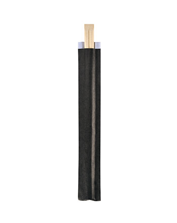 Biopak chopsticks μπαμπού 21cm σε μαύρη χάρτινη συσκευασία 100τεμ