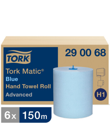 Tork Matic® χειροπετσέτα σε ρολό 2φυλλη μπλε 150m