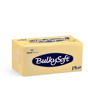 BulkySoft® Plus χαρτοπετσέτα point to point κρεμ 1/8 38x38cm 40τεμ