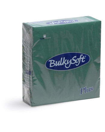 BulkySoft® Plus χαρτοπετσέτα point to point πράσινη 1/4 38x38cm 40τεμ
