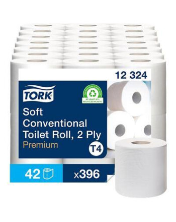 Tork® Soft ρολό υγείας λευκό 2φυλλο 50m
