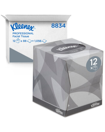 Kleenex® χαρτομάντιλα σε κύβο 2φυλλα 20,1x21cm 90τεμ