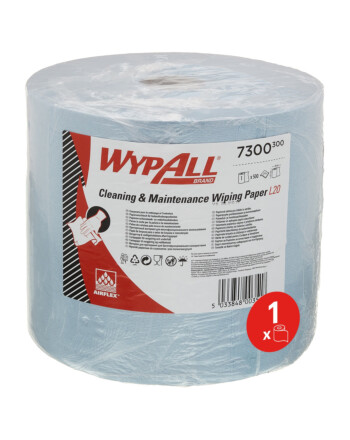 Wypall® L20 Extra + Wiper βιομηχανικό ρολό μπλε 2φυλλο 190m