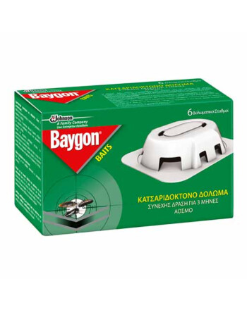 Baygon® Baits κατσαριδοκτόνο δόλωμα 6τεμ